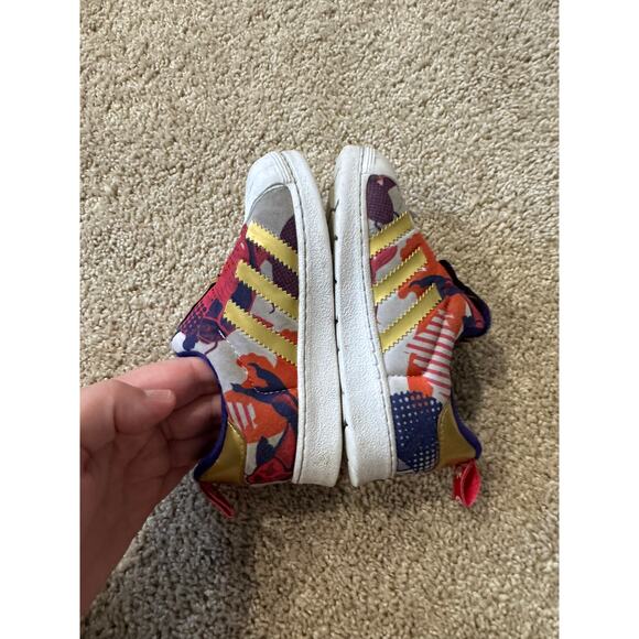 Adidas Originals Superstar 360 Chinese New Year Sneakers NO TIE Toddler Size 8K - Picture 6 of 8